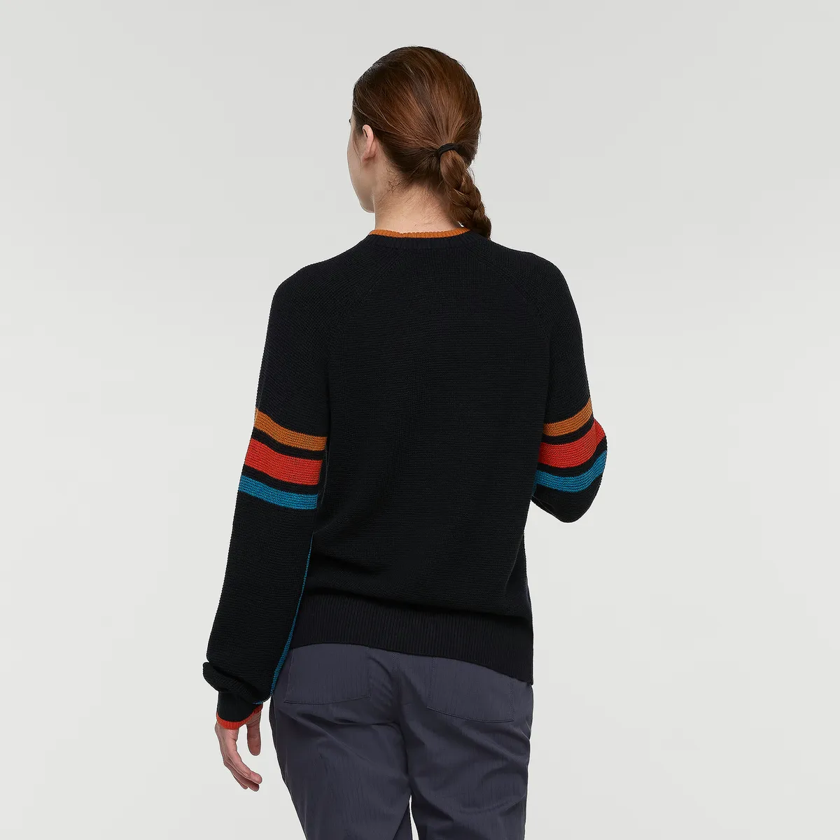 Cotopaxi Libre Waffle Crew pull femme Carbon maille gaufrée