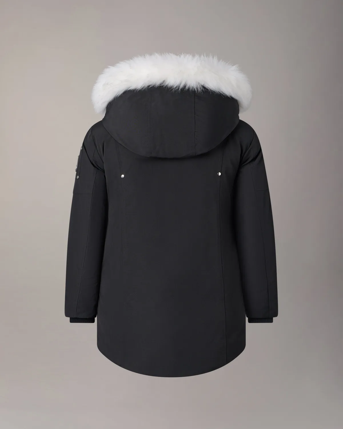 Moose Knuckles Original parka enfant noir fourrure