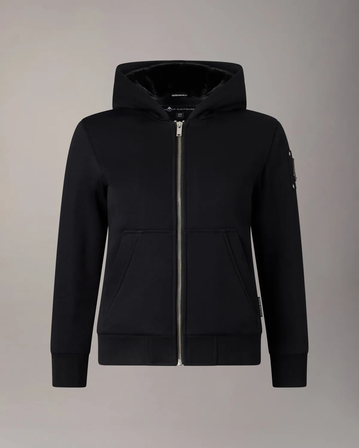 Moose Knuckles Classic Bunny sweat noir enfant