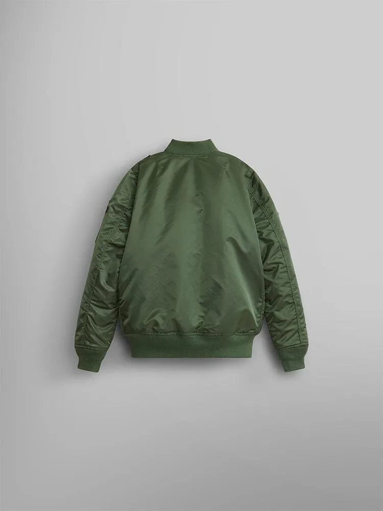 Alpha Industries Youth MA-1 blouson bomber réversible sauge