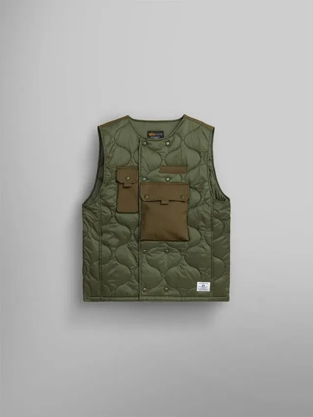 Alpha Industries Tactical Vest gilet nylon vert OG-107