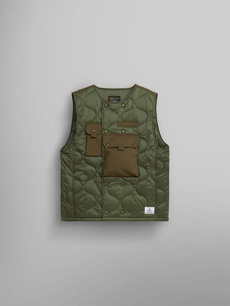 Alpha Industries Tactical Vest gilet nylon vert OG-107