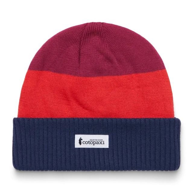 Cotopaxi Alto Bonnet rayé Maritime Canyon chaud