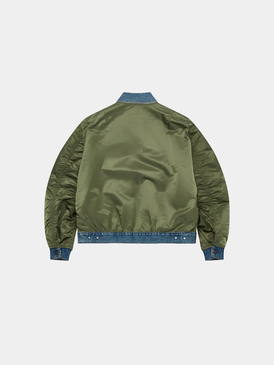 Alpha Industries Junya Watanabe MA-1 bomber Sage réversible nylon
