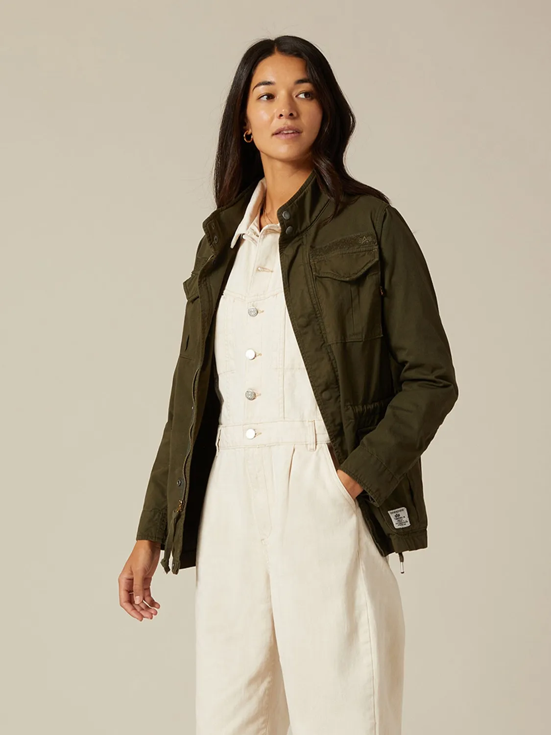 Alpha Industries M-65 Mod veste field noire coton