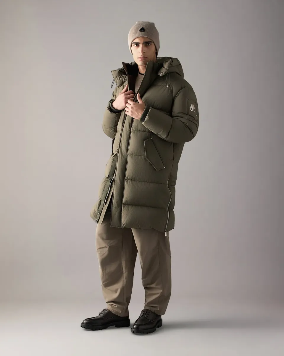 Moose Knuckles Everest Down Parka parka longue noir