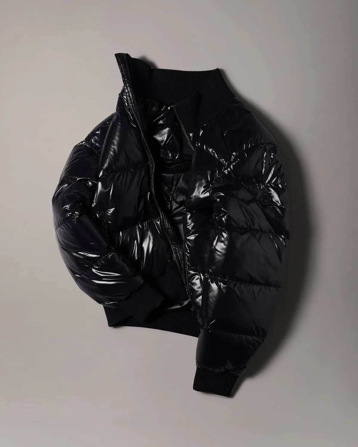Moose Knuckles Kings bomber duvet noir