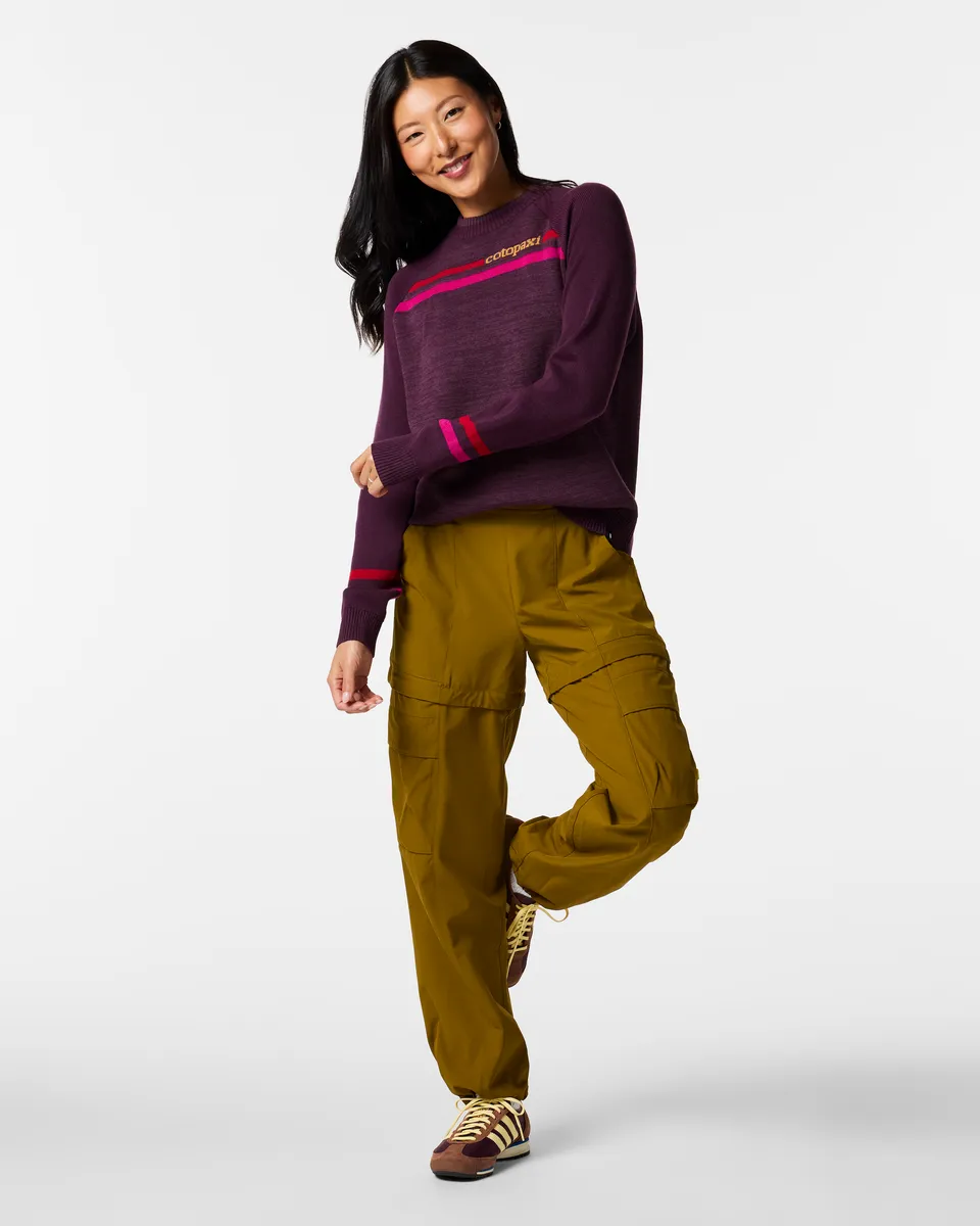 Cotopaxi Crew pull tricot femme Chalk tricoté
