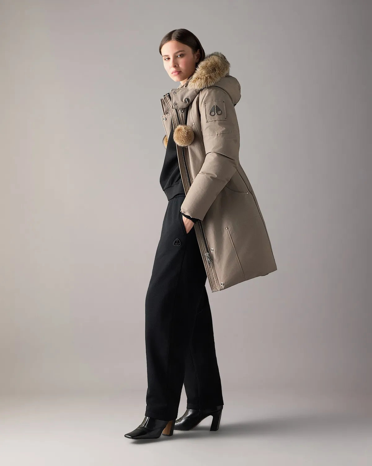 Moose Knuckles Originals Stirling Parka duvet ashen-bronze