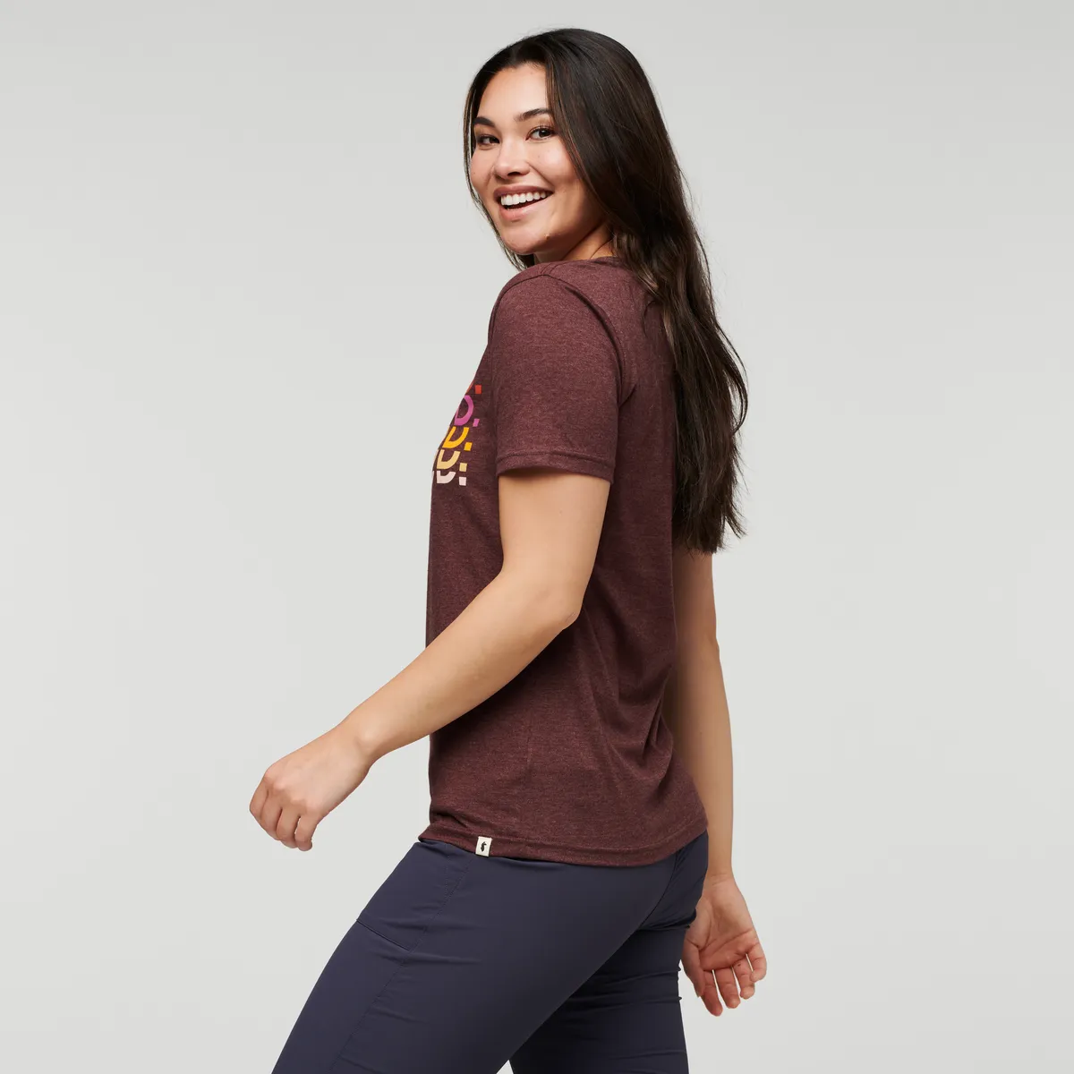 Cotopaxi Do Good Repeat T-shirt femme coton marin