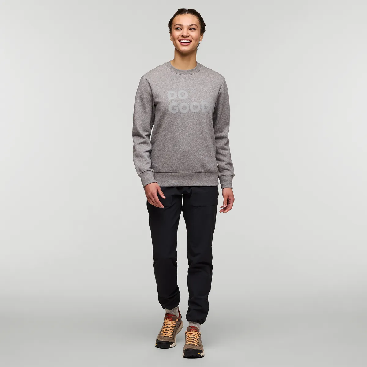 Cotopaxi Do Good Crew sweat femme coton bio