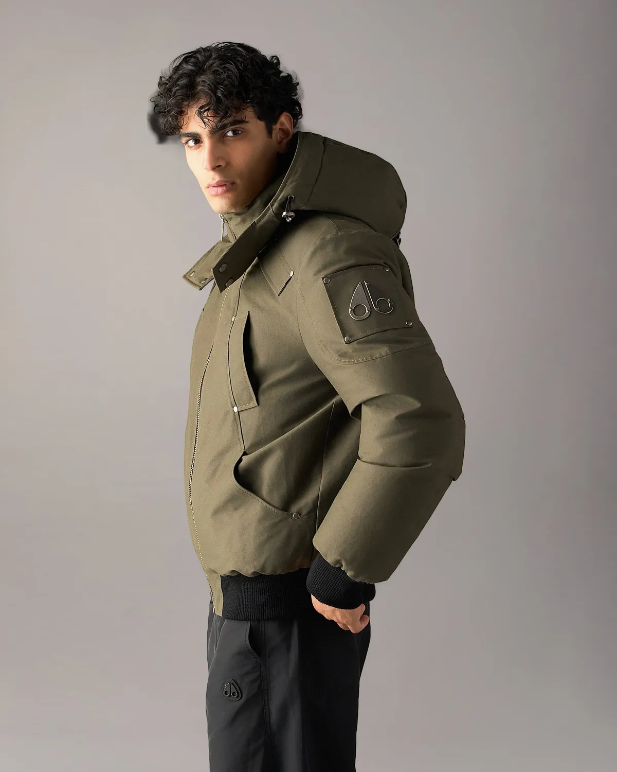Moose Knuckles Originals Ballistic Bomber duvet combat-bronze