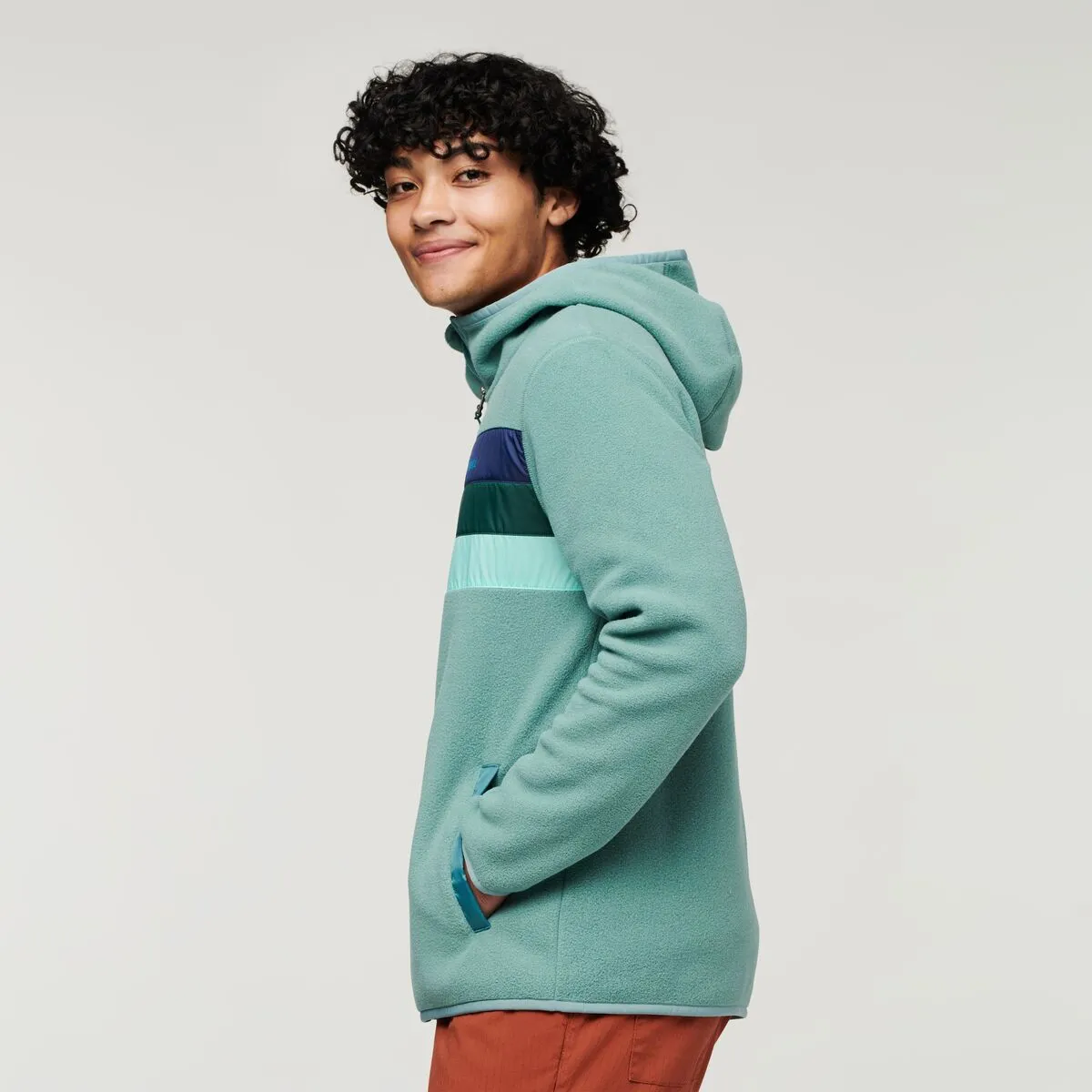 Cotopaxi Teca Fleece Hooded Full-Zip veste polaire Rusty Nail recyclée