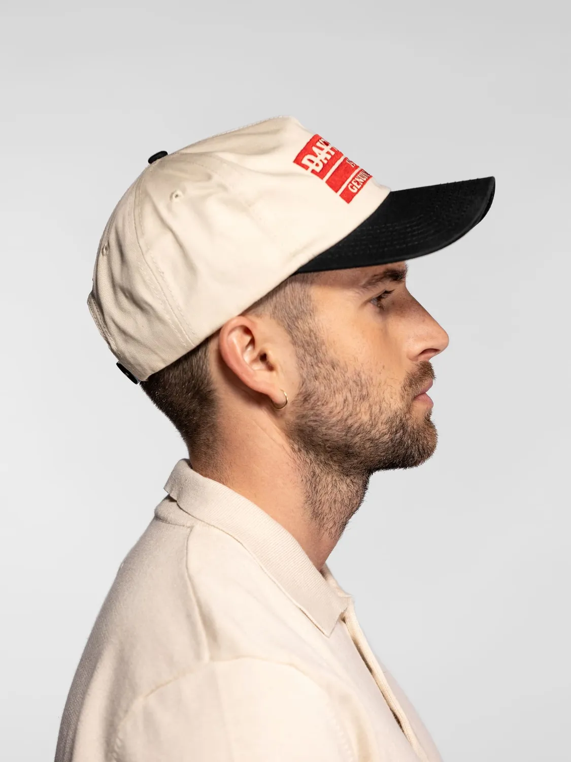 Daytona 73 Glendive casquette homme offwhite 6 panneaux
