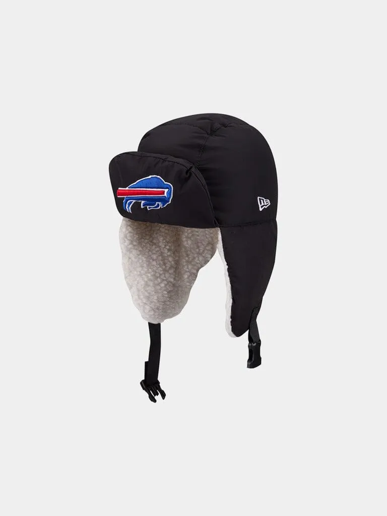 Alpha Industries Buffalo Bills trapper noir matelassé