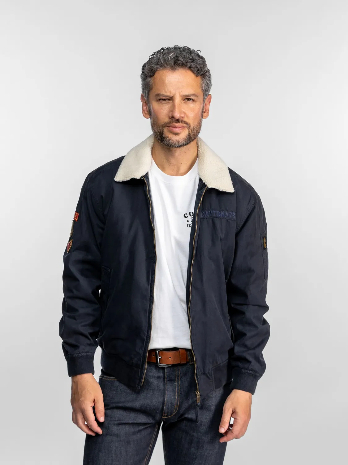 Daytona Nampa veste aviateur coton vert kaki