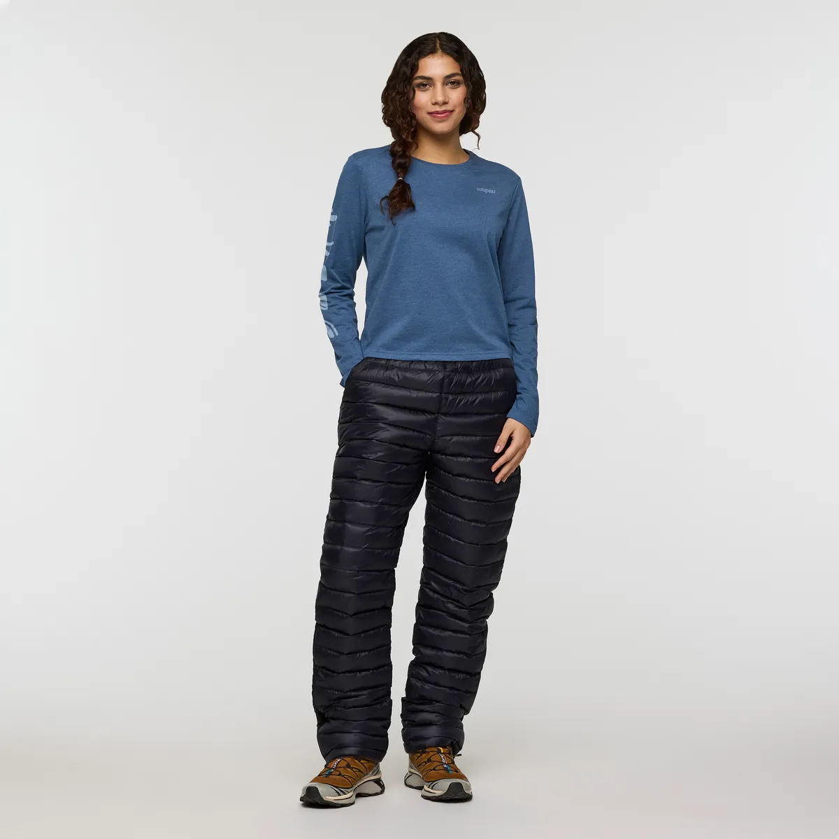 Cotopaxi Sky To Sea t-shirt manches longues femme deep sea M coton bio