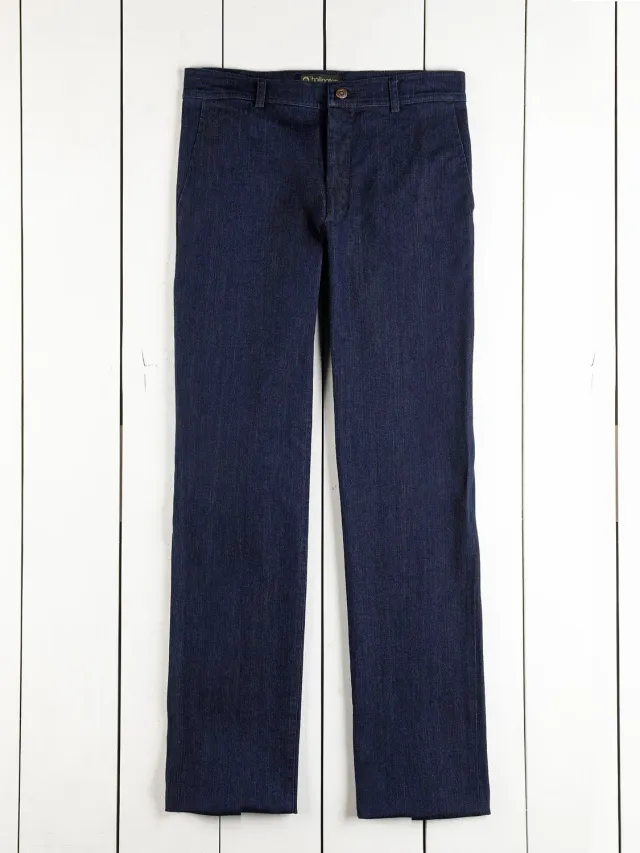 Hollington Cheverny pantalon denim indigo stretch 56