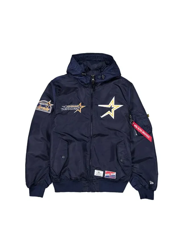 Alpha Industries L-2B Astros blouson bomber bleu