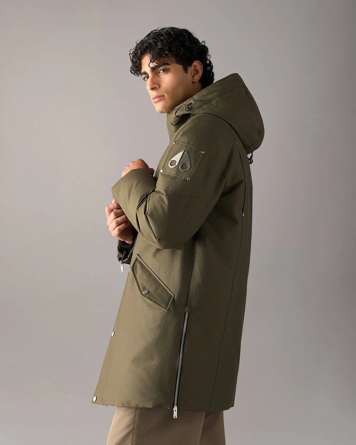 Moose Knuckles Stirling 2.0 parka bronze duvet