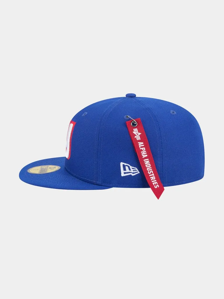 Alpha Industries Giants 59FIFTY casquette bleu fitted