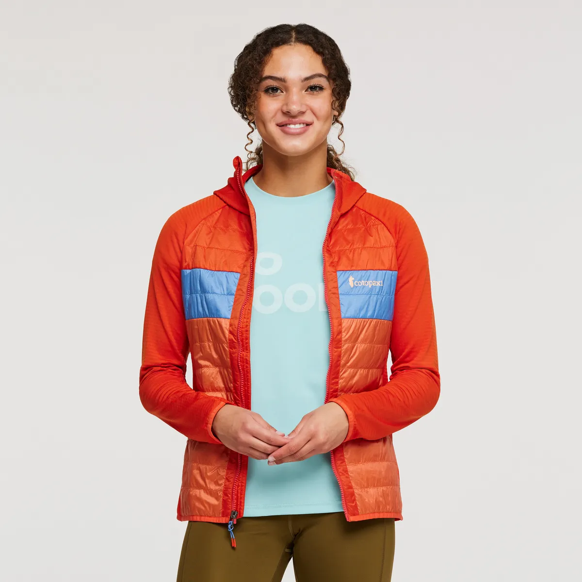 Cotopaxi Capa veste isolante femme Amber/Sunset hybride