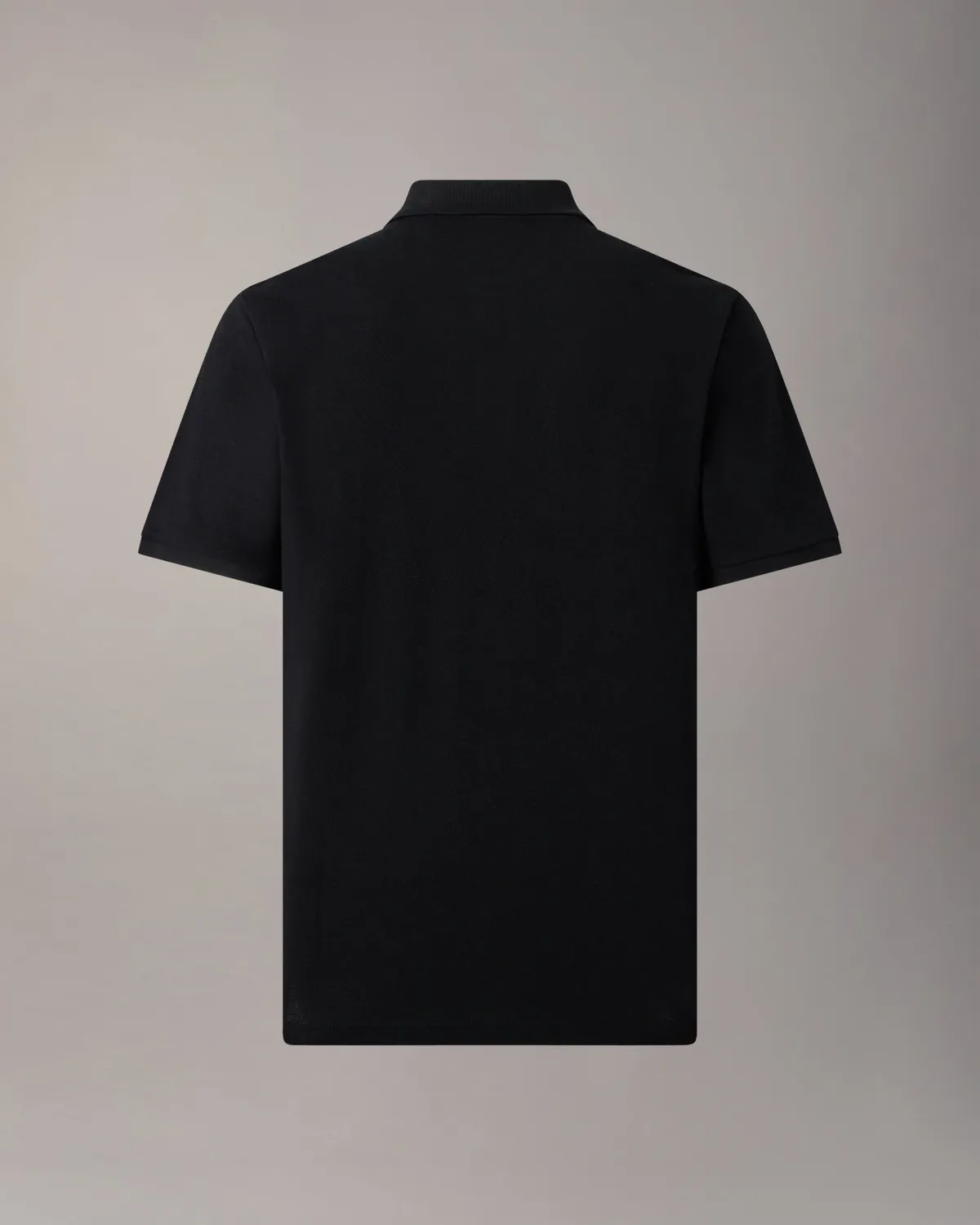 Moose Knuckles Gold Series Everett polo noir détails dorés