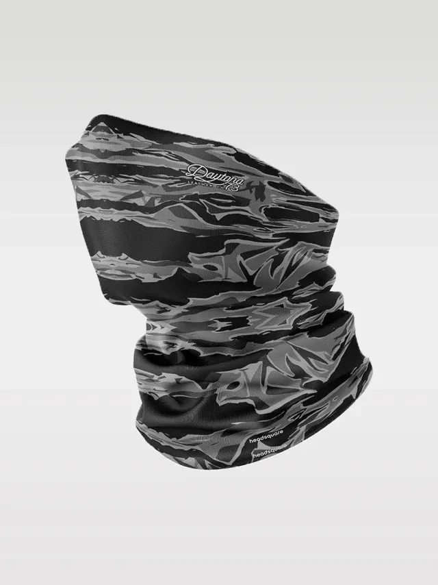 Daytona Tour de cou camo gris lycra NoseGrip
