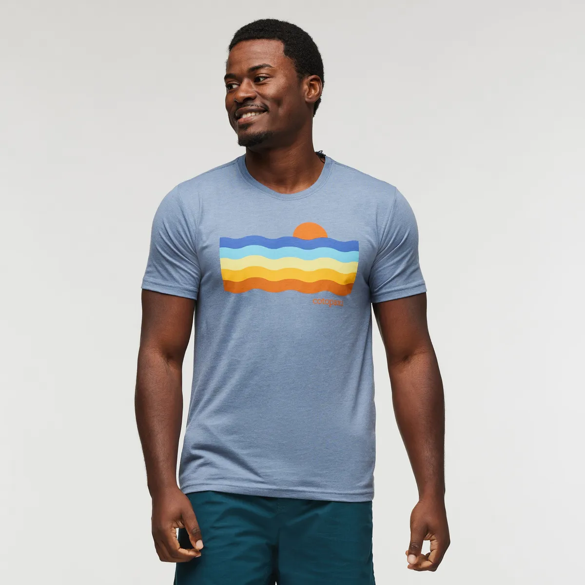 Cotopaxi Disco Wave t-shirt homme Tempest été