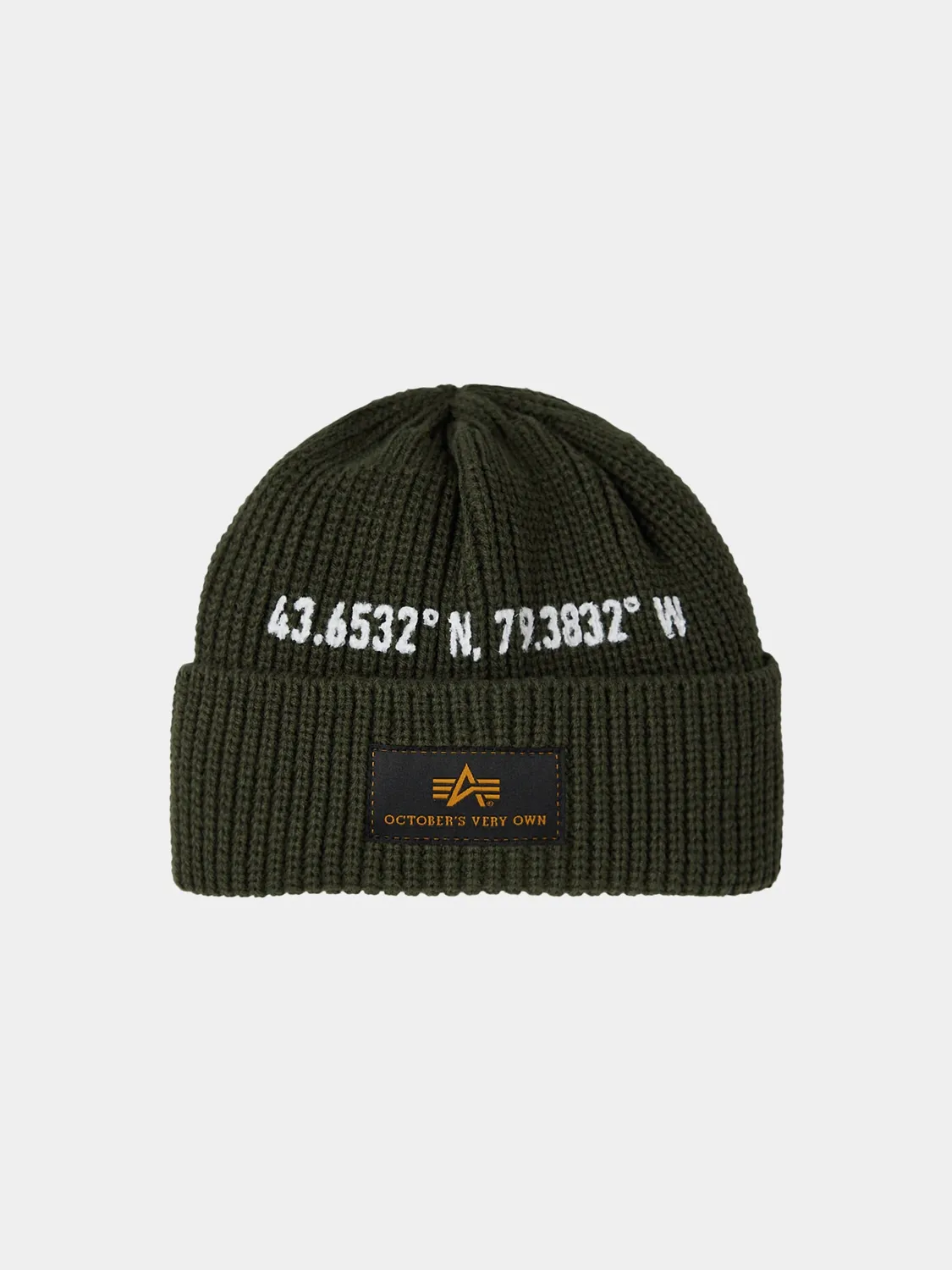 Alpha Industries OVO Watch bonnet bleu acrylique