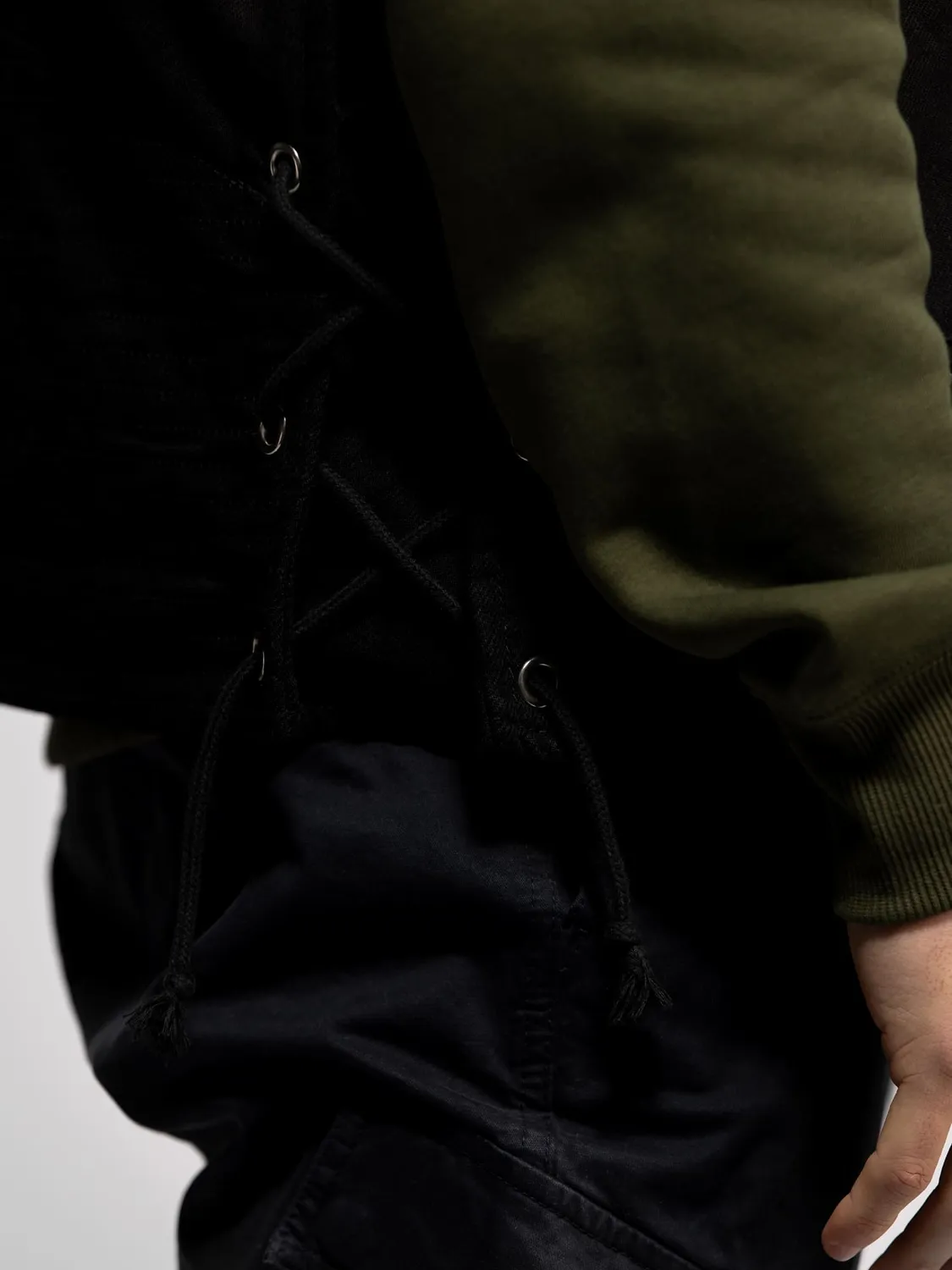 Daytona Free Chapter FM-104453 gilet denim homme noir