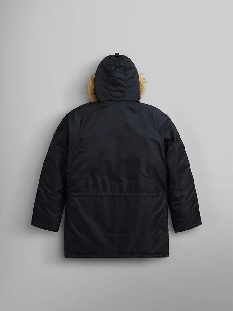 Alpha Industries N-3B parka snorkel noire grand froid