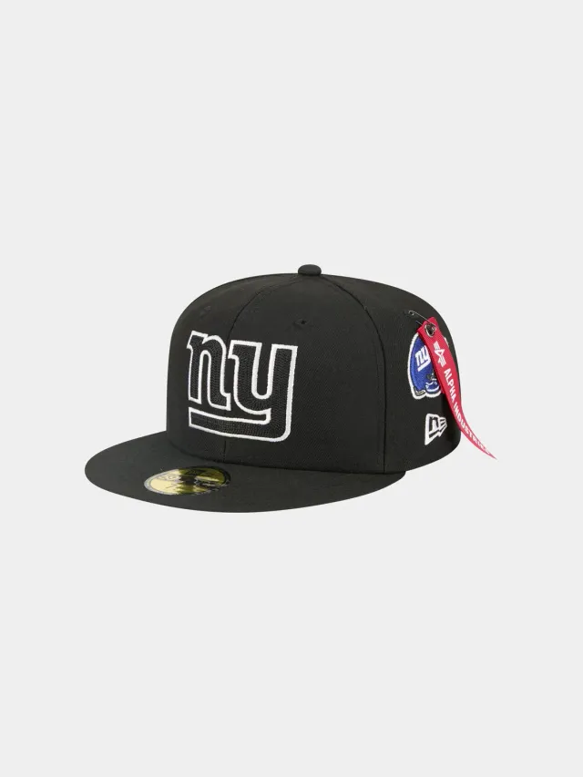 Alpha Industries 59Fifty Giants casquette fitted noir
