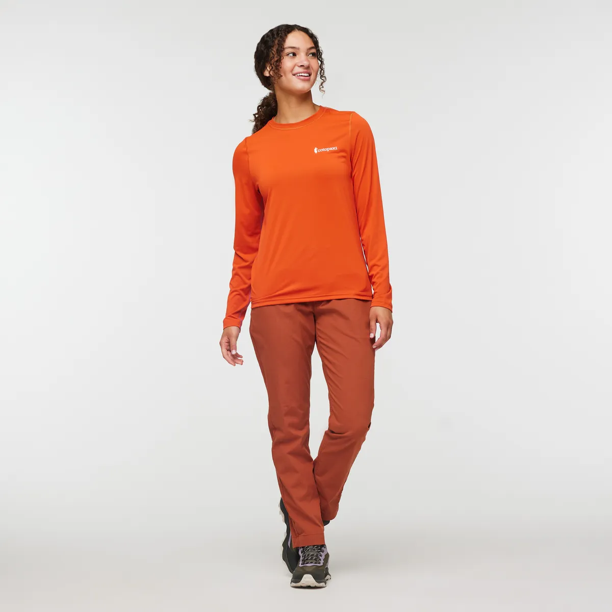 Cotopaxi Fino Long-Sleeve Tech Tee T-shirt Femme Recyclé