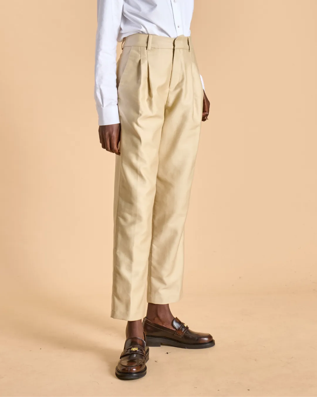 Soubacq Regent Femme pantalon gabardine sable