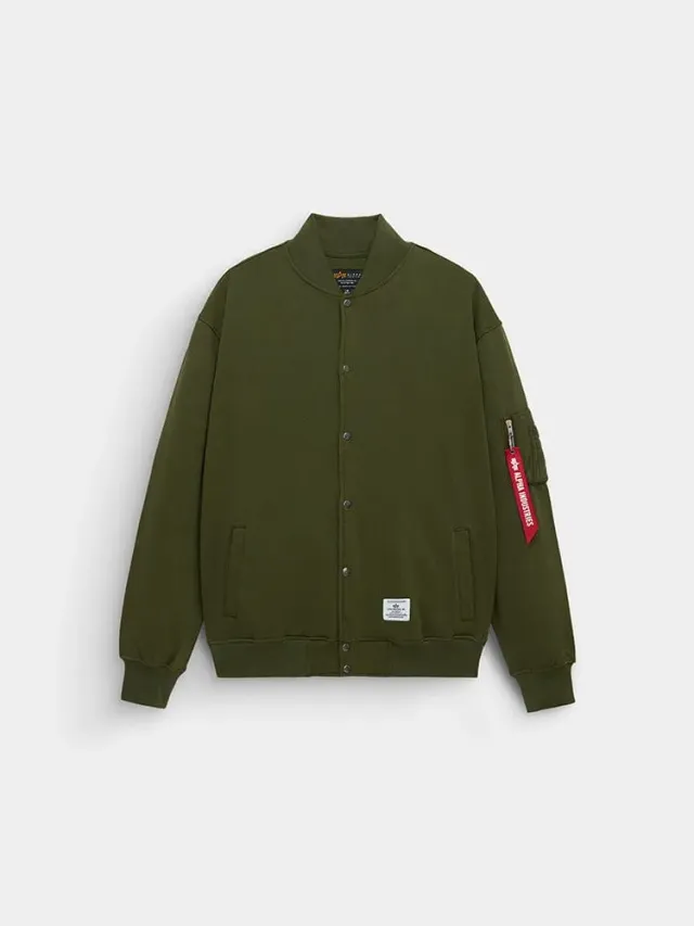 Alpha Industries MA-1 veste polaire homme vert OG-107 molleton