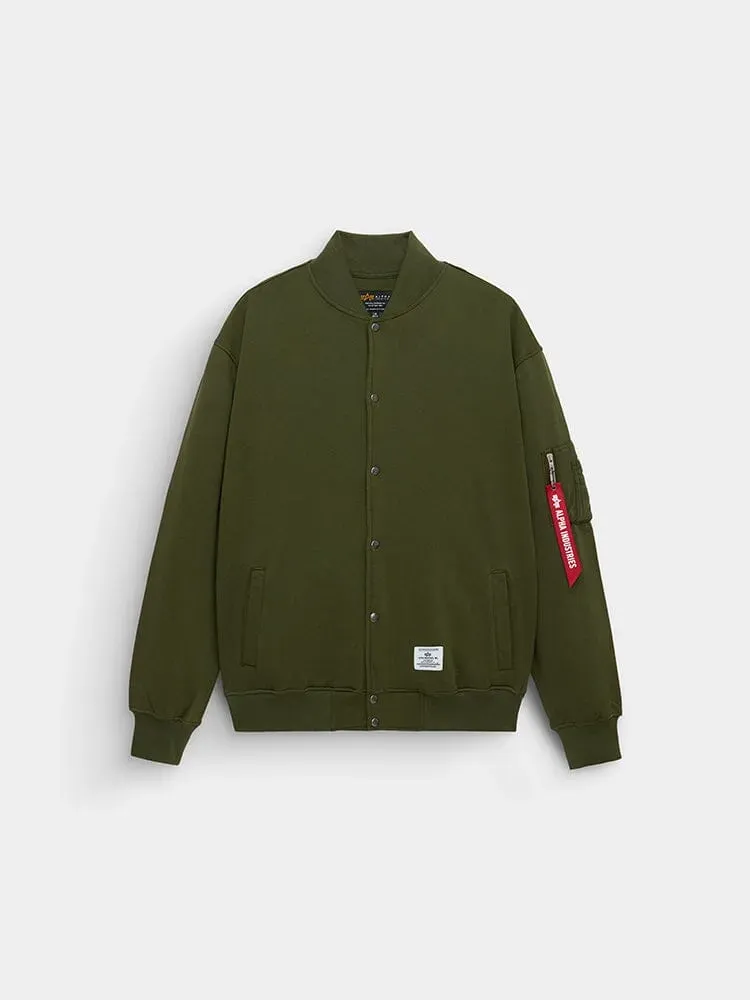 Alpha Industries MA-1 veste polaire homme vert OG-107 molleton