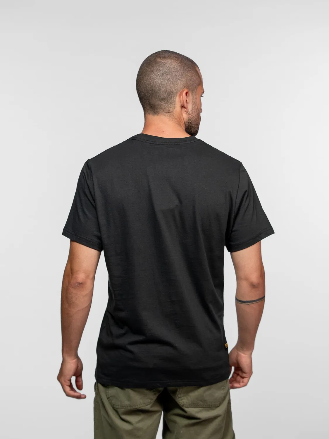 Daytona Pajari t-shirt moto coton noir