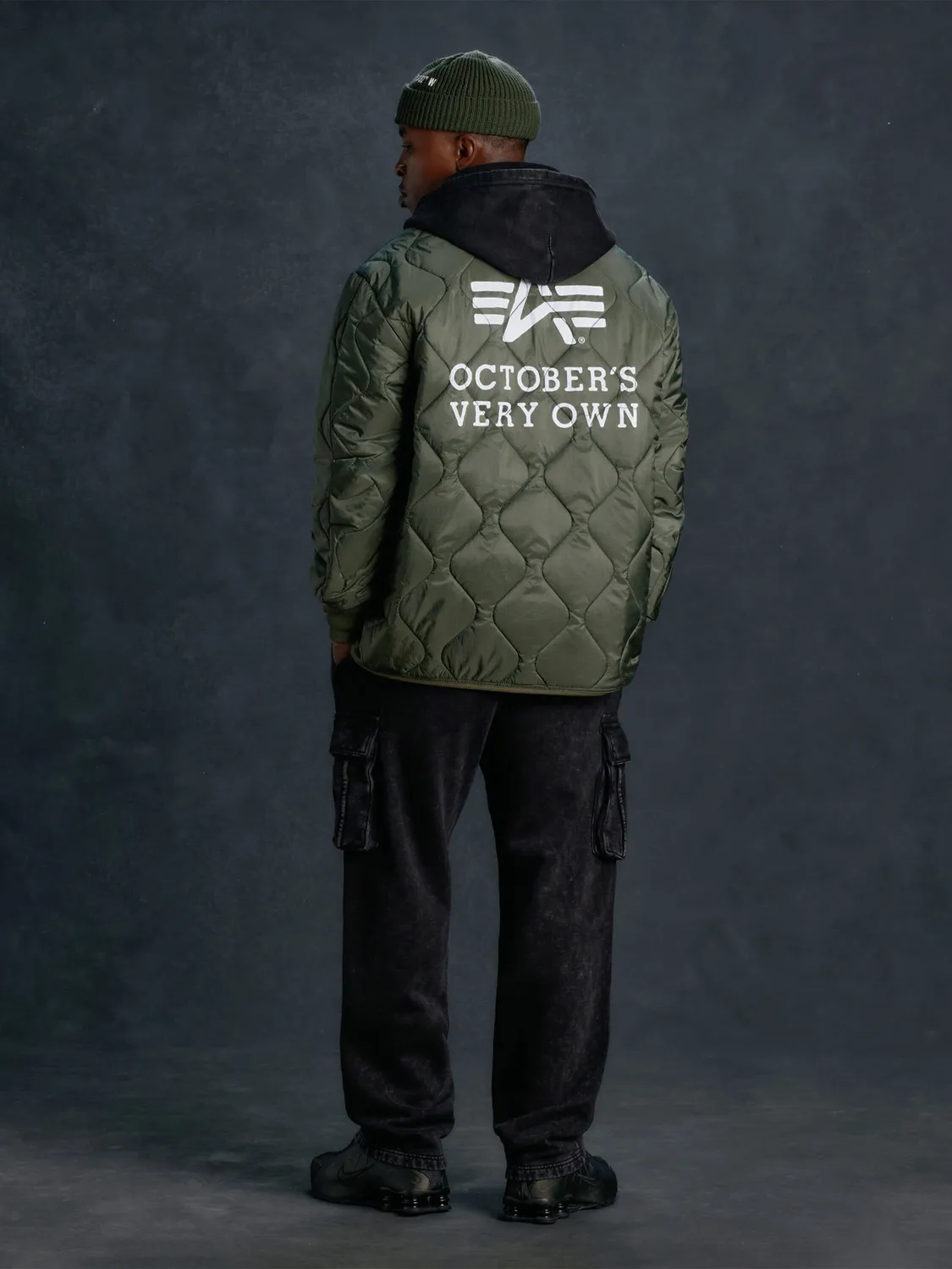 Alpha Industries OVO ALS/92 liner matelassé vert