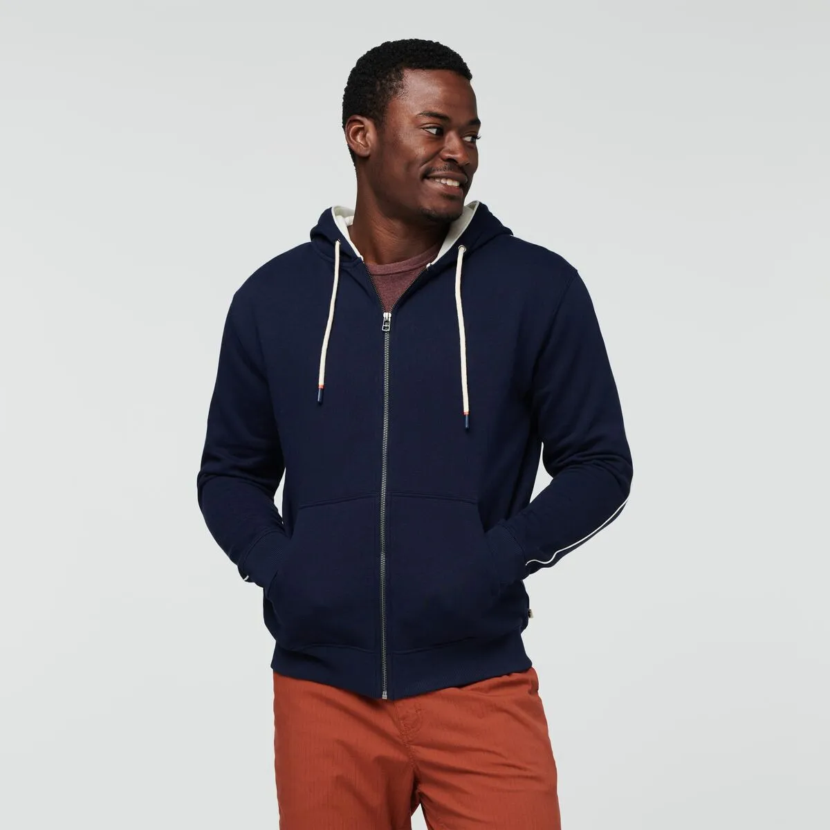 Cotopaxi Do Good sweat zippé homme Maritime coton bio