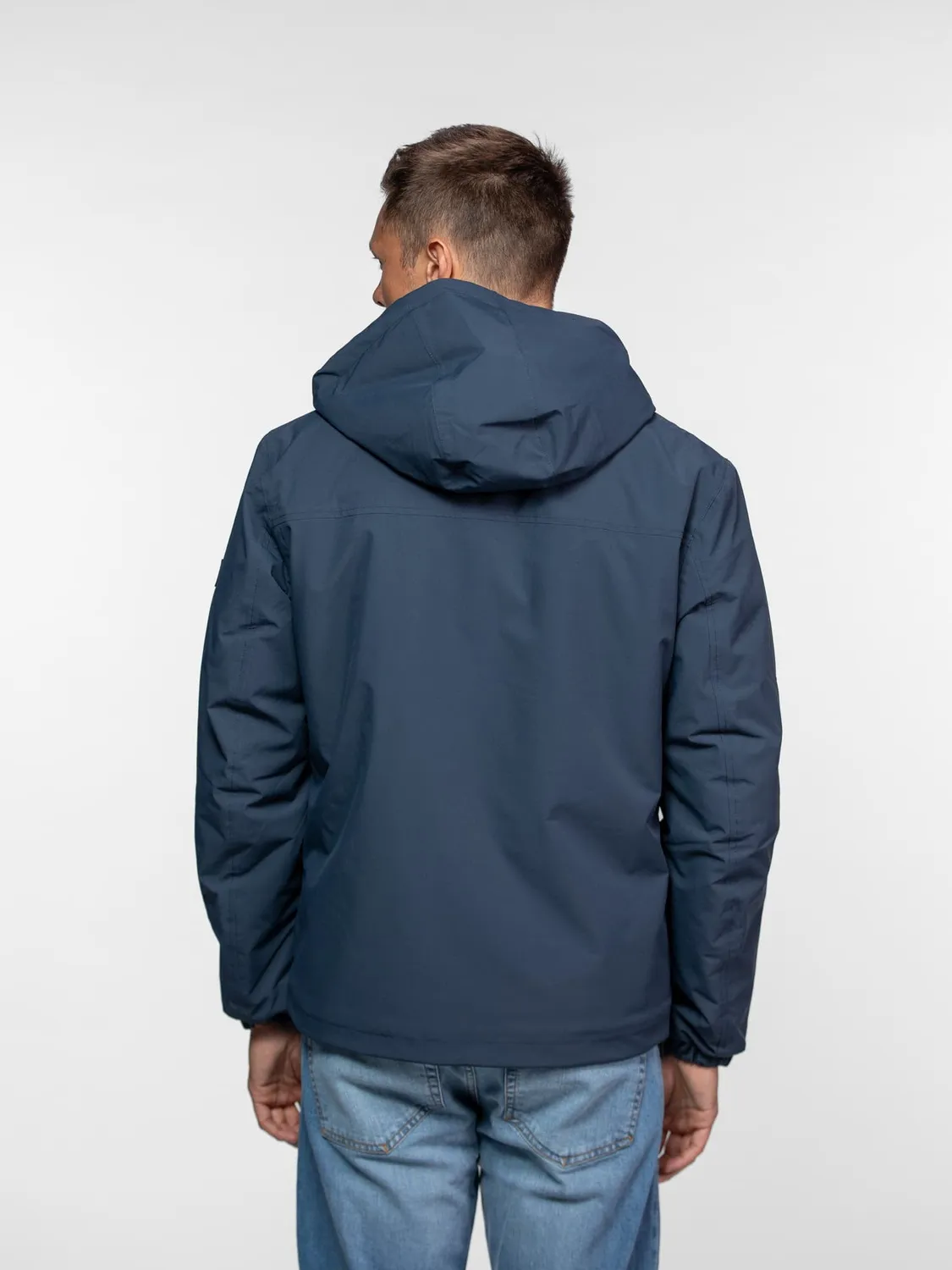 Daytona Regson parka courte sherpa Navy nylon