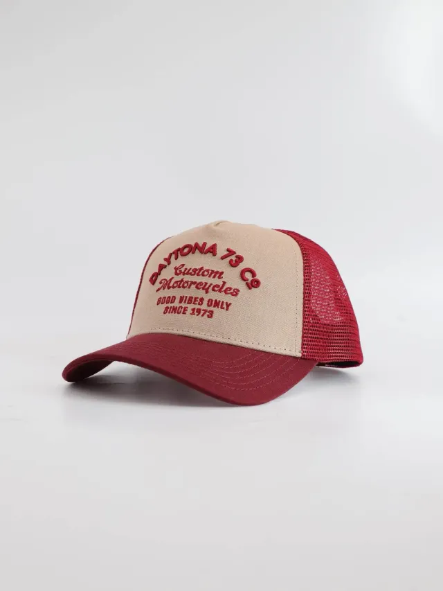 Daytona Plymouth casquette trucker beige