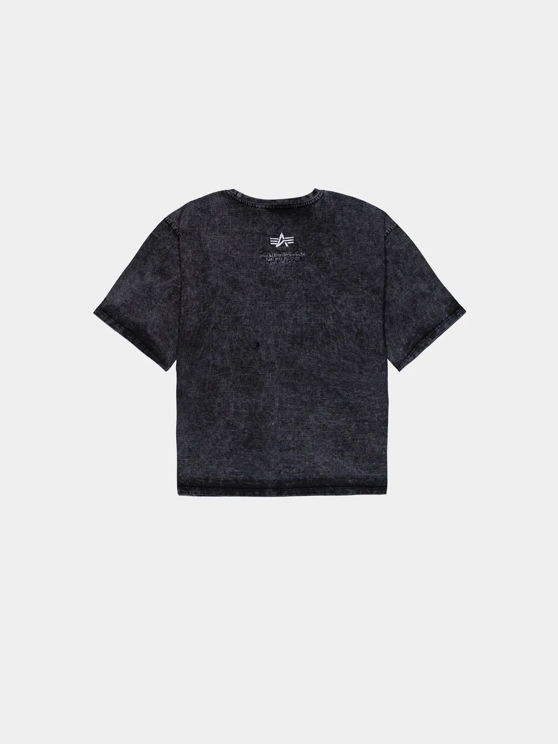 Alpha Industries Acid Logo t-shirt noir coton épais