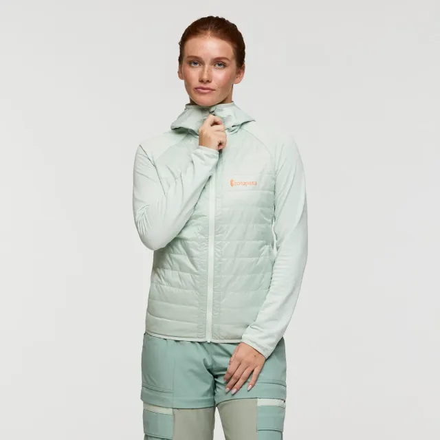 Cotopaxi Capa veste isolante femme Apricot capuche