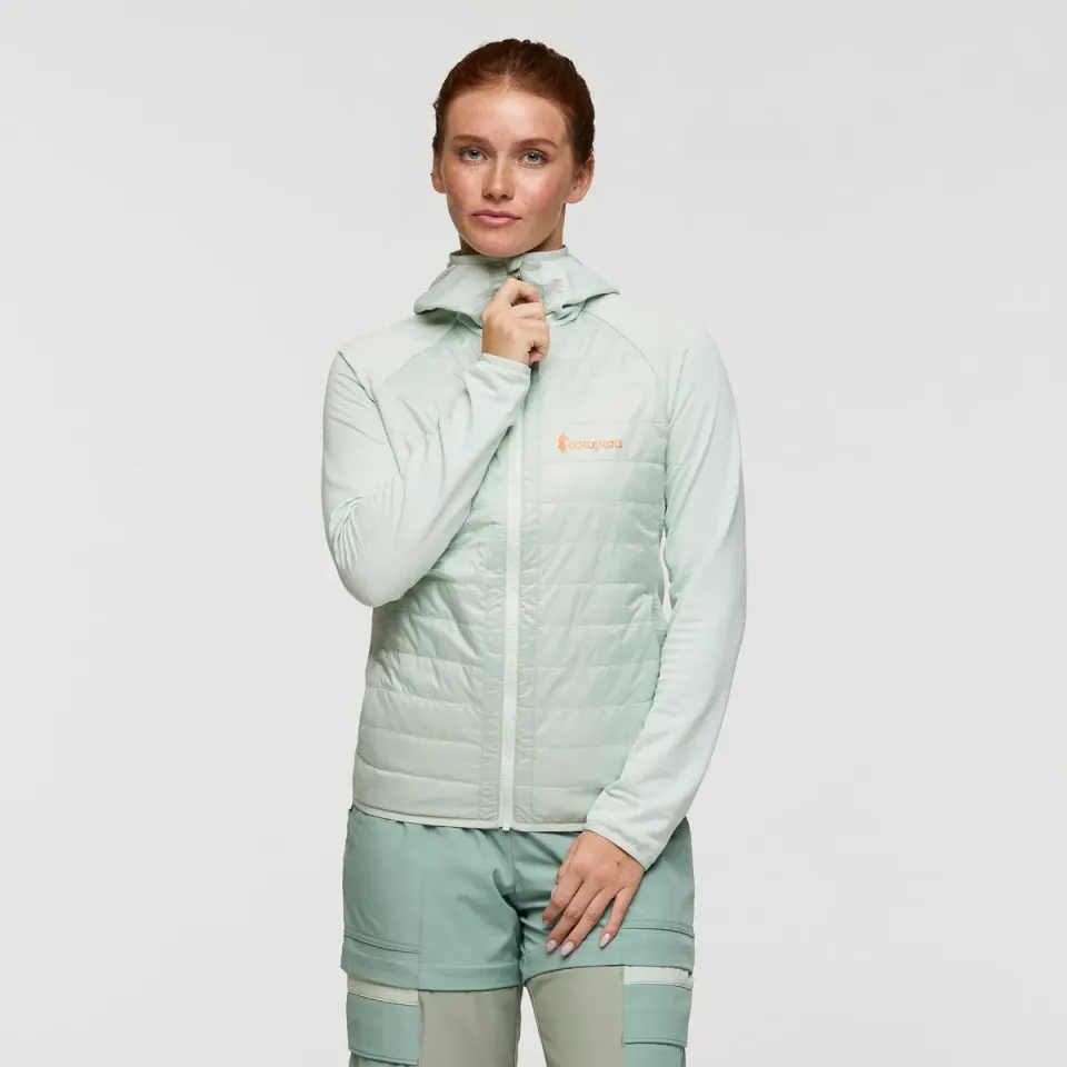 Cotopaxi Capa veste isolante femme Apricot capuche