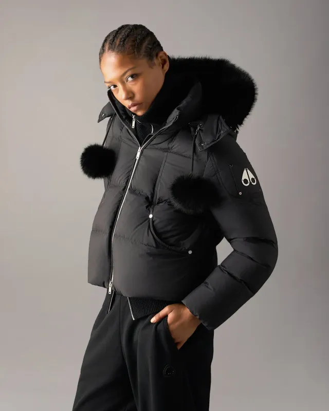 Moose Knuckles Everest doudoune capuche noir
