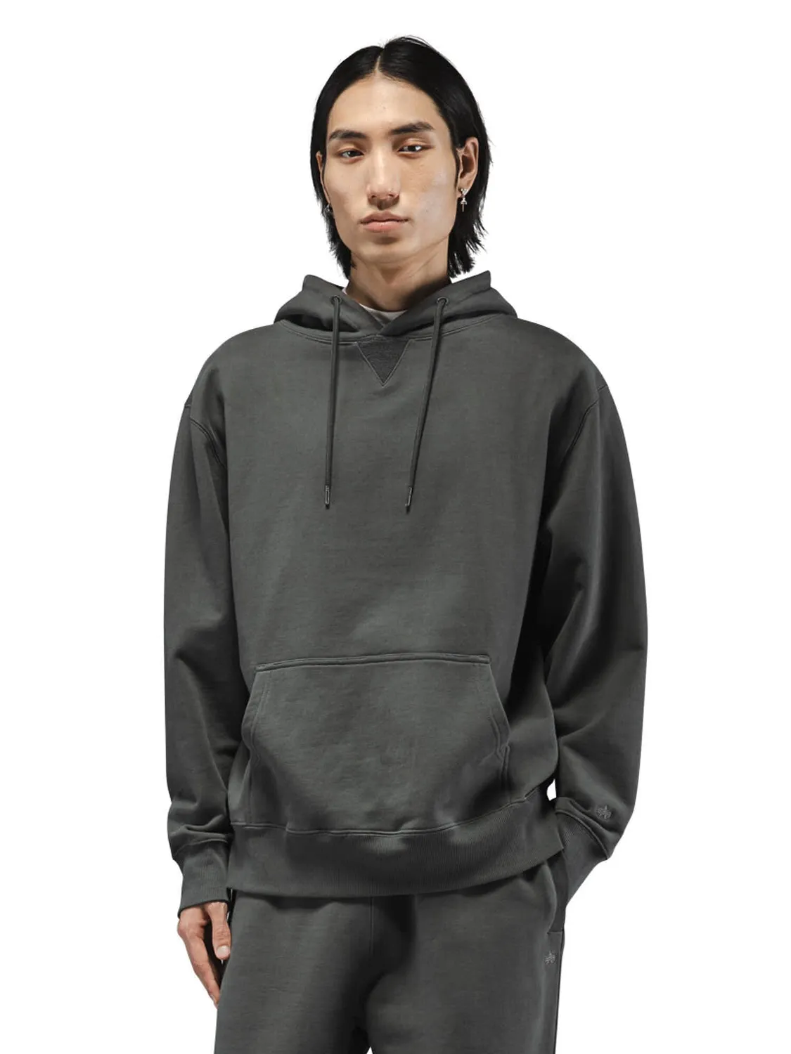 Alpha Industries Essential French Terry Hoodie Gen II hoodie charcoal coton