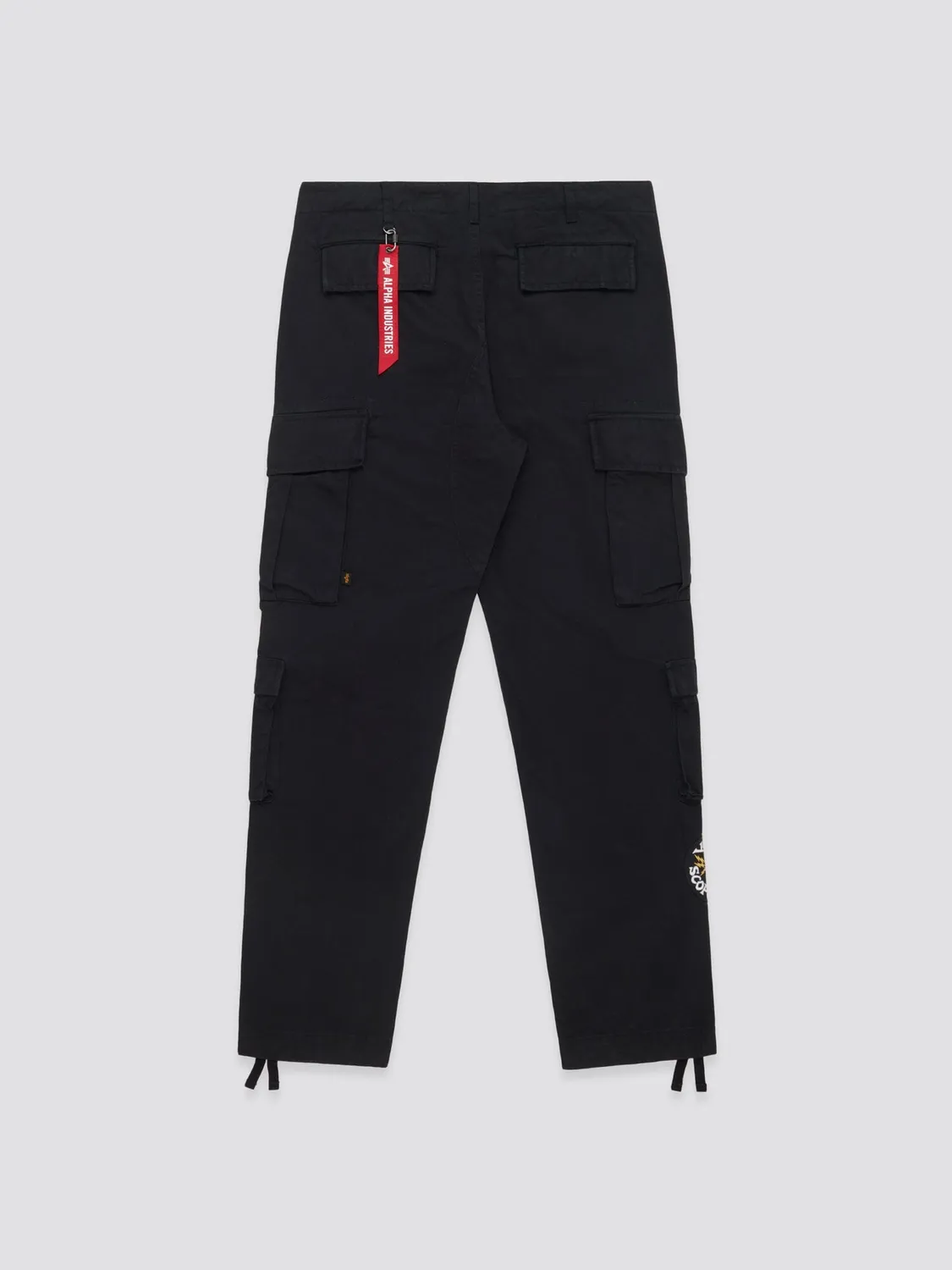 Alpha Industries ACU Squadron pantalon cargo noir coton