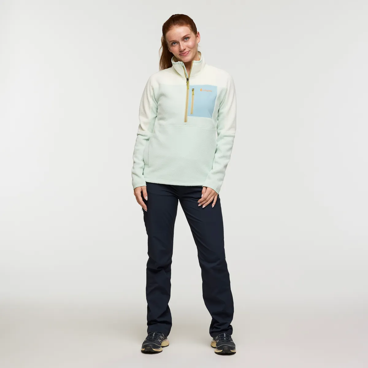 Cotopaxi Abrazo polaire femme Cinder demi-zip douce