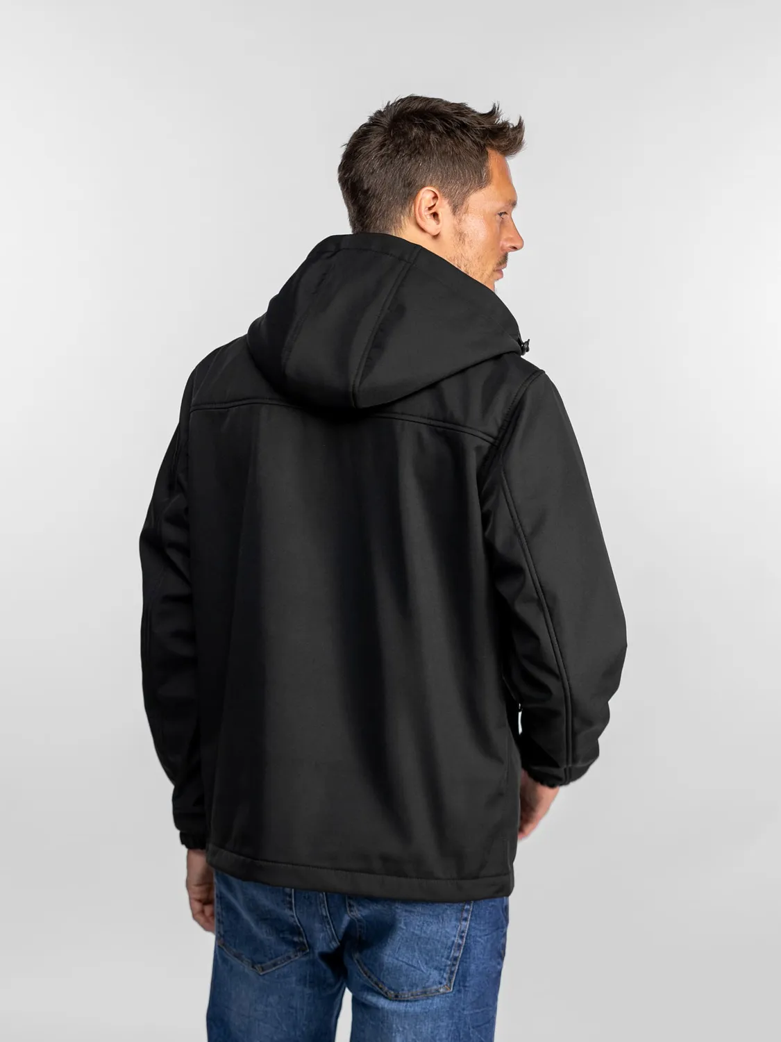 Daytona Rominson veste softshell homme noir déperlante